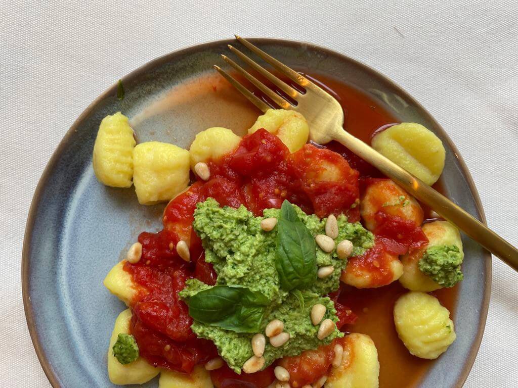 Planty You | Recept voor gnocchi met een spinazie cashew saus